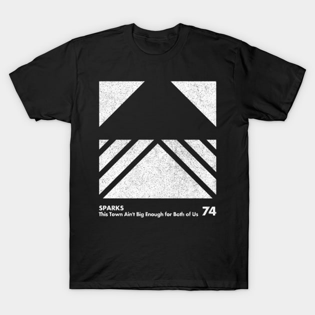 Sparks / Minimal Graphic Design Tribute T-Shirt by saudade